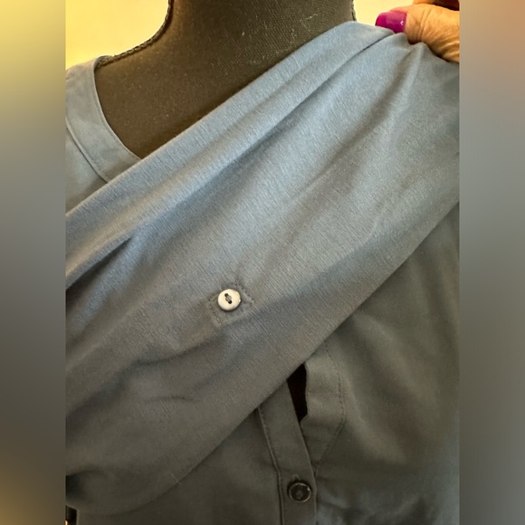 Port Authority Woman’s True Blue Blouse - Size 3XL - Picture 10 of 10